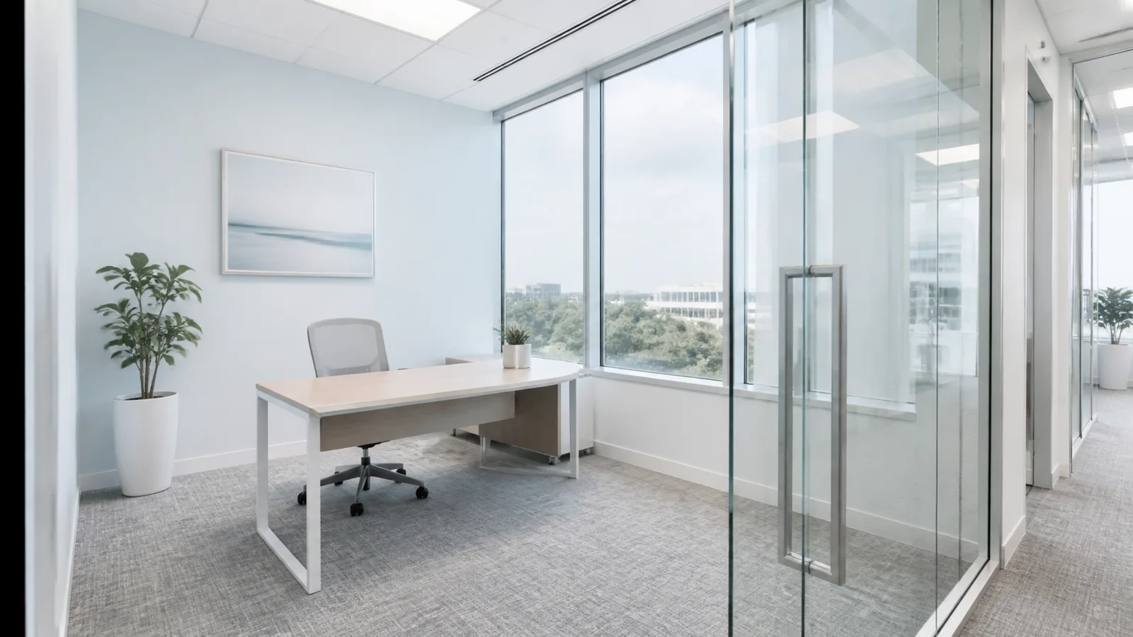 Private office available to rent